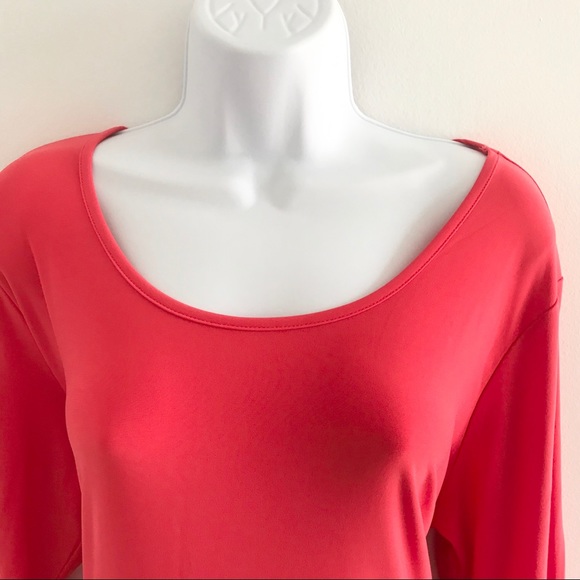 Coletta Grenadine 3/4 Bell Sleeve Slip Dress Plus Size - Picture 6 of 14